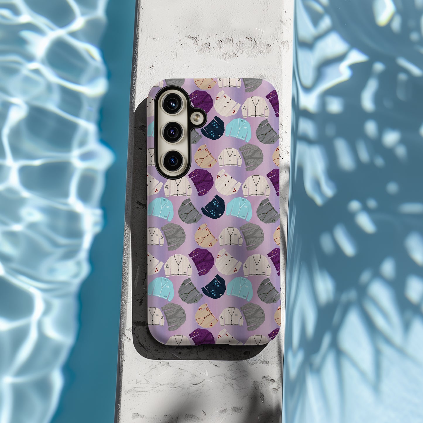 Starry Cardigan Sweater Tough Phone Case - iPhone & Samsung Galaxy