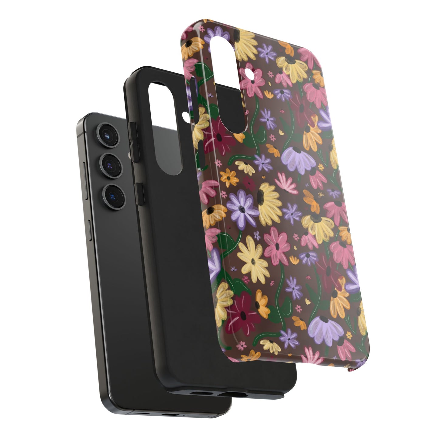 Cottage Core Colorful Folk Floral Surprise Song Inspired Tough Phone Case - iPhone & Samsung Galaxy
