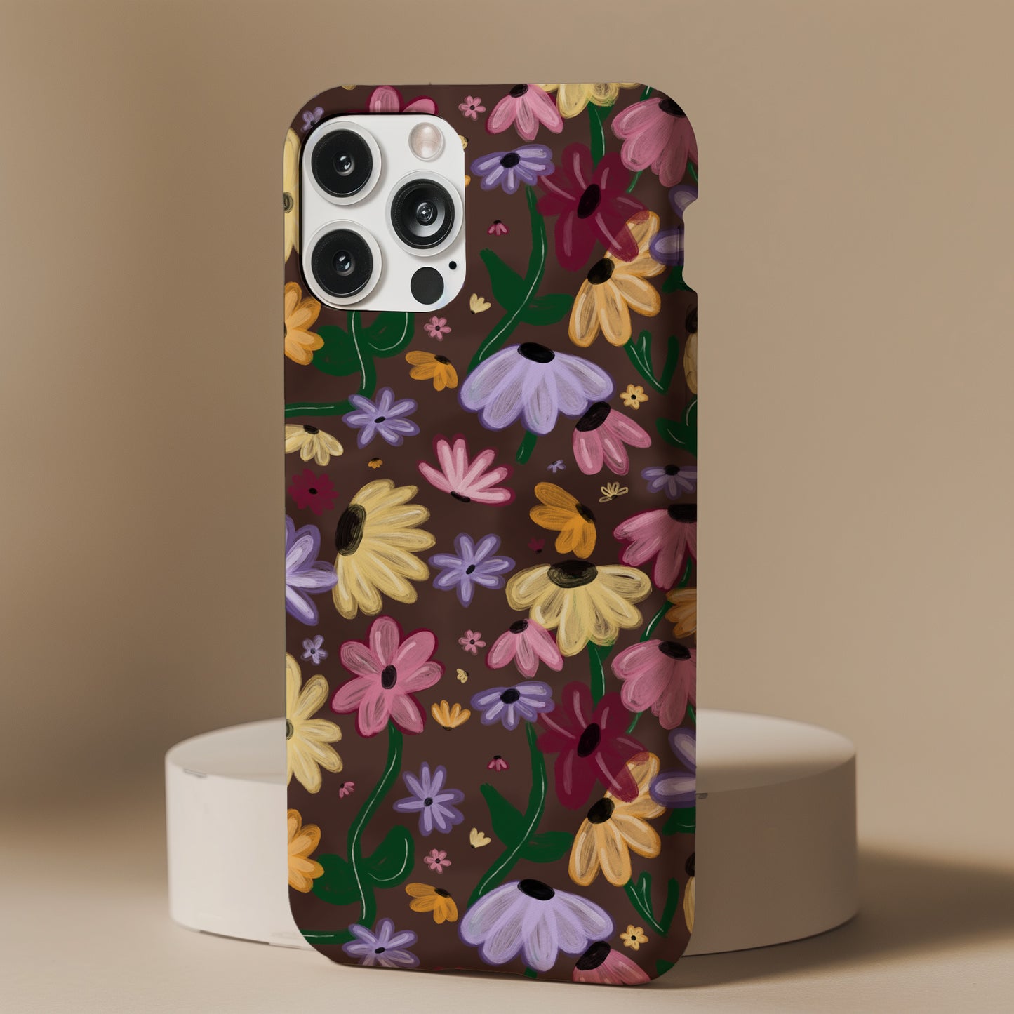 Cottage Core Colorful Folk Floral Surprise Song Inspired Tough Phone Case - iPhone & Samsung Galaxy