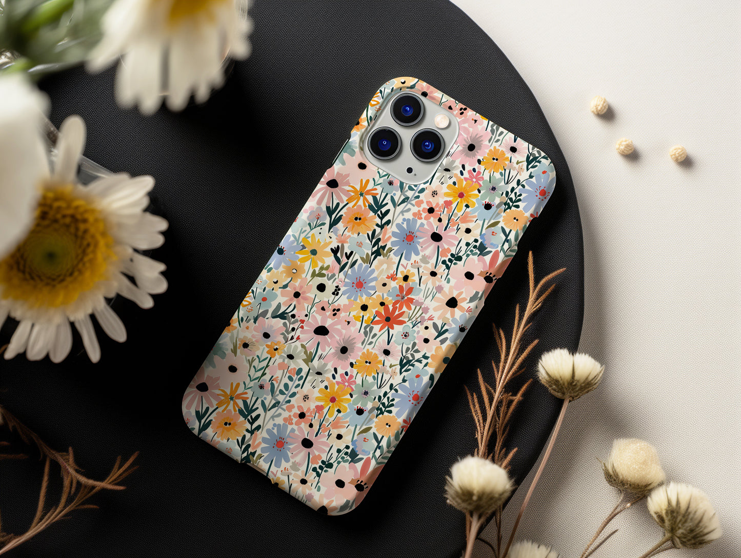 Wildflower Meadow Floral Tough Phone Case - iPhone & Galaxy