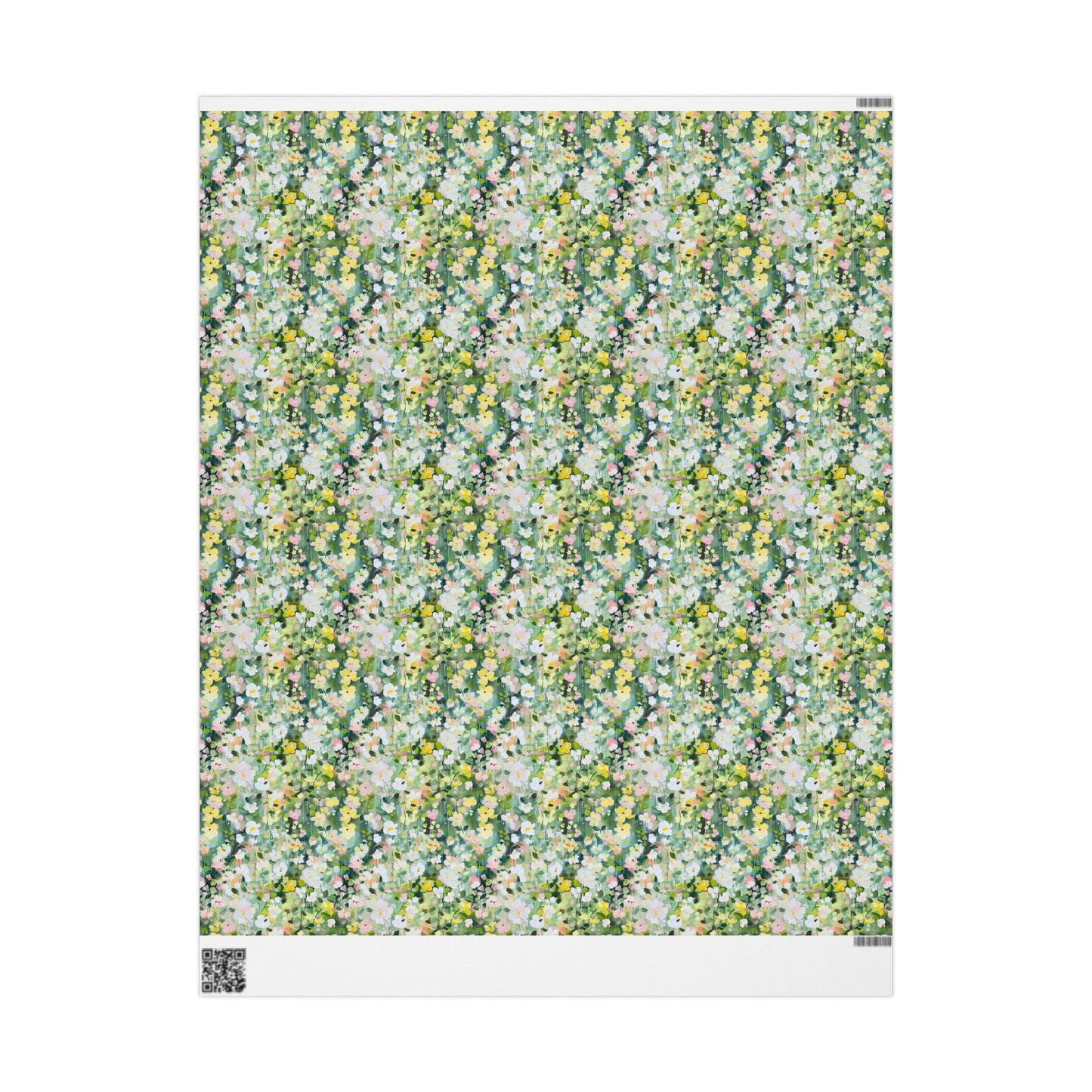 Spring Impressionist Floral Gift Wrapping Paper