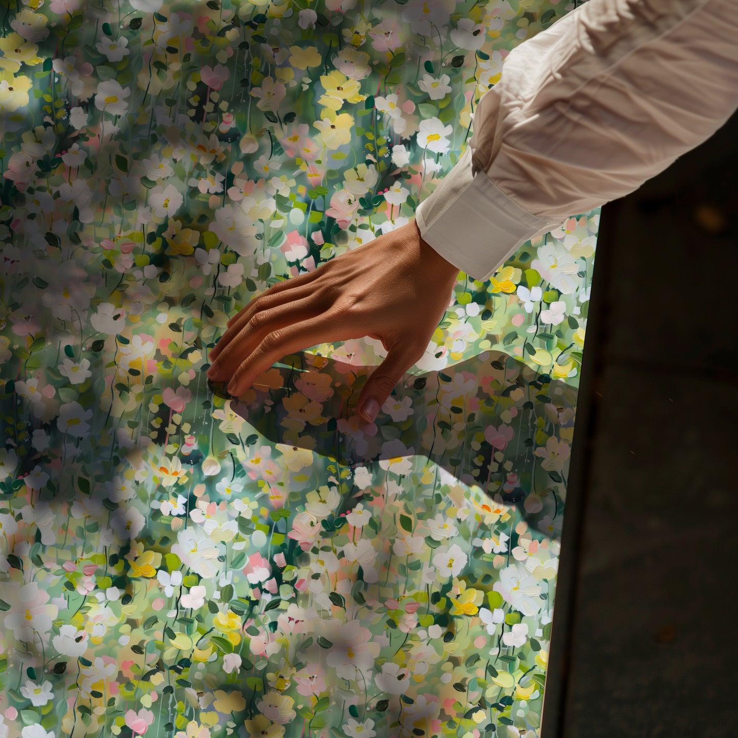 Spring Impressionist Floral Gift Wrapping Paper