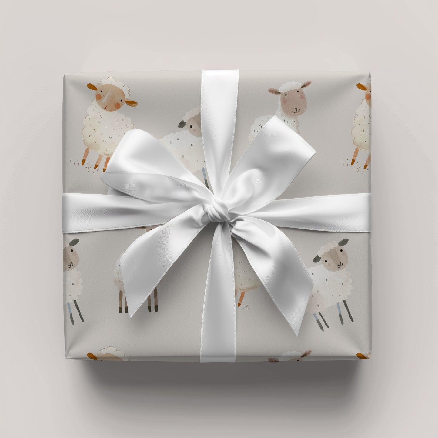 Whimsical Sheep Gift Wrapping Paper