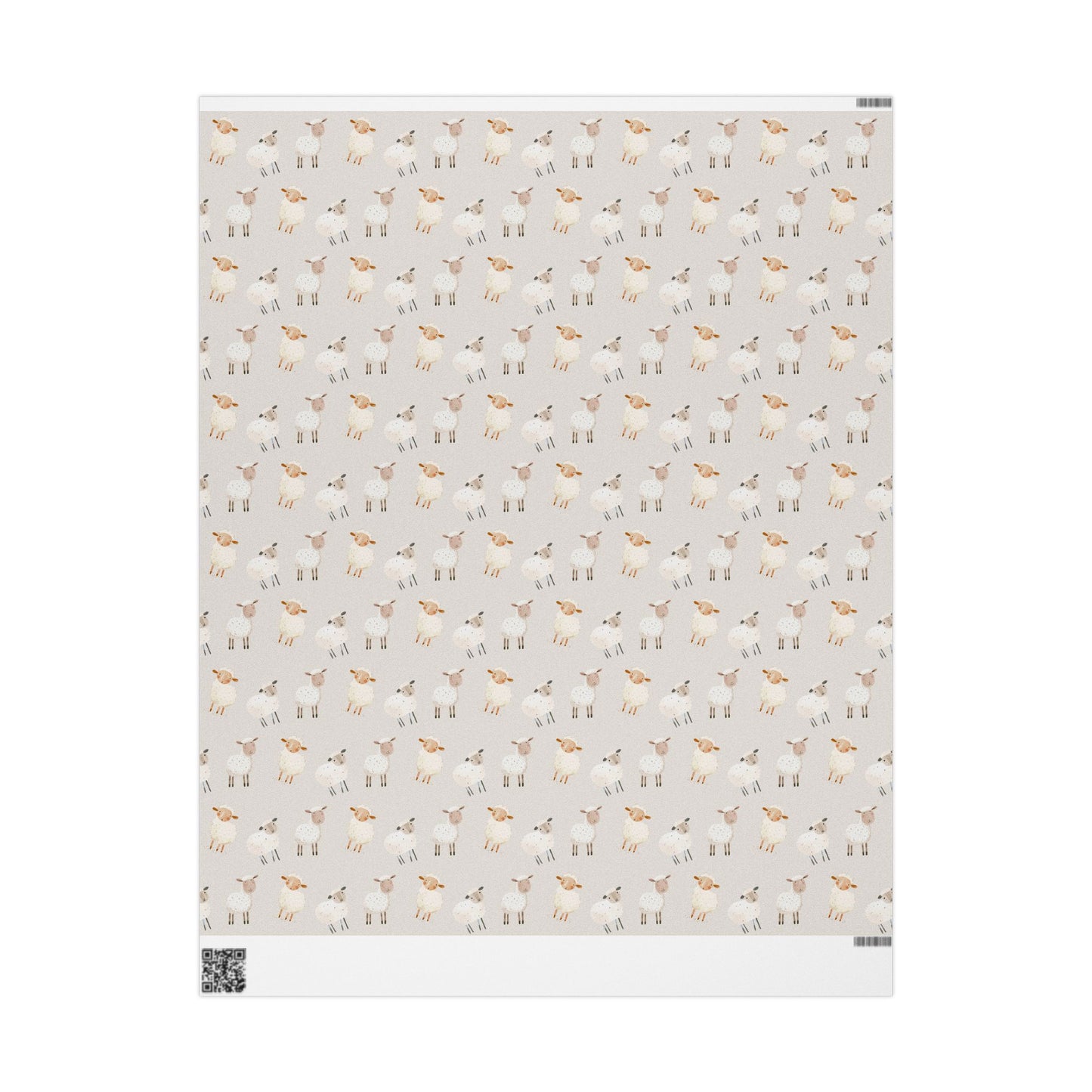 Whimsical Sheep Gift Wrapping Paper