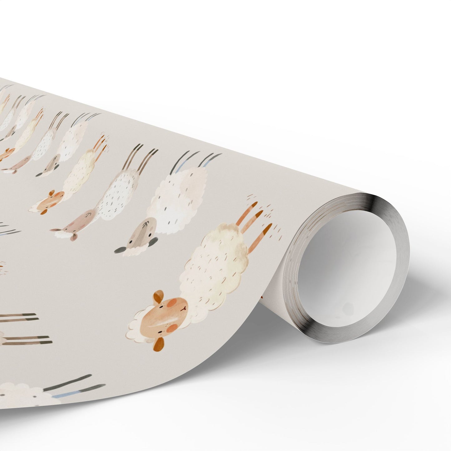 Whimsical Sheep Gift Wrapping Paper