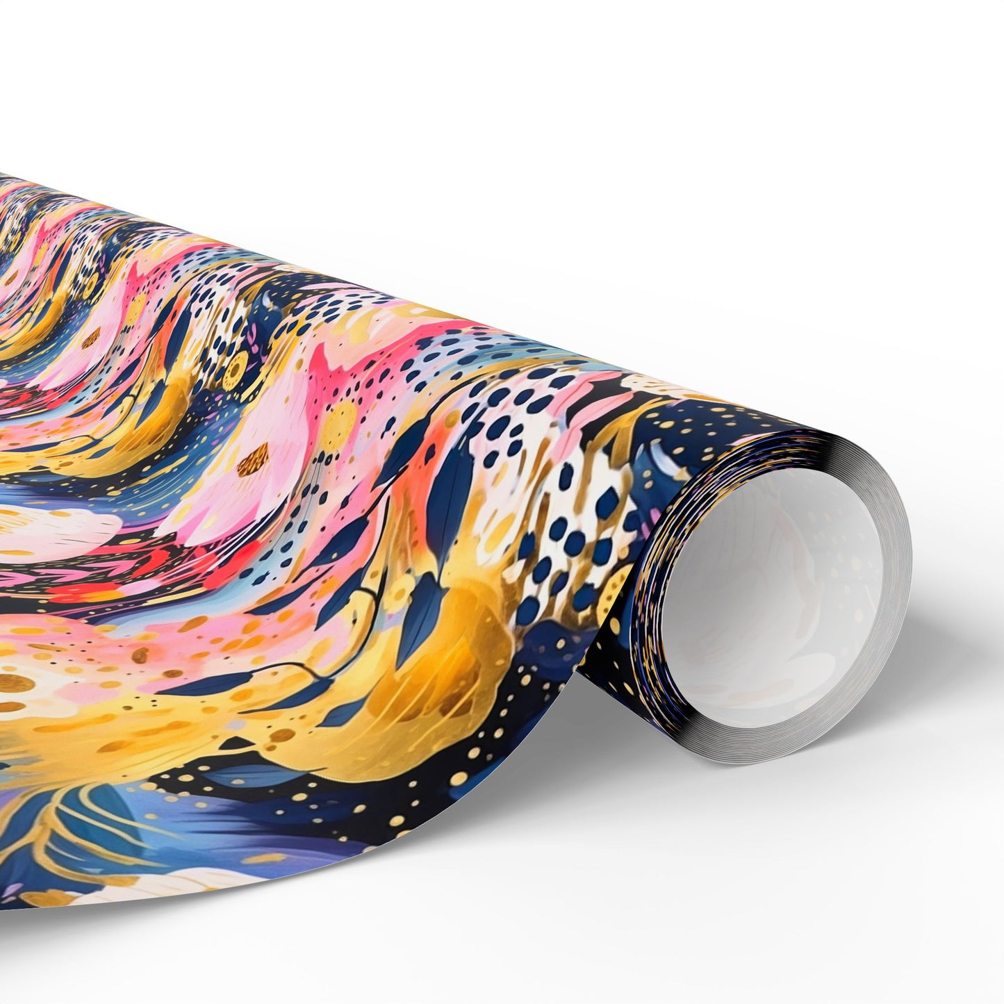 Vibrant Colorful Artistic Abstract Floral Gift Wrapping Paper - Boho Aesthetic - Bridal Shower - Birthday Gift - Alternative Gift Wrap