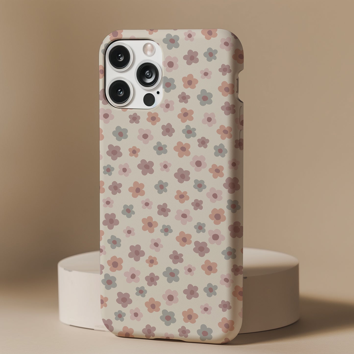 Disty Mini Pastel Floral Design Tough Phone Case