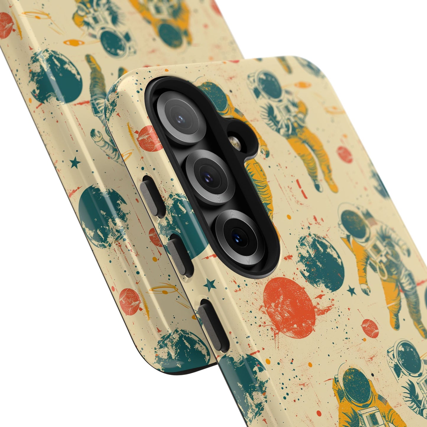 Retro Space Astronaut Tough Phone Case