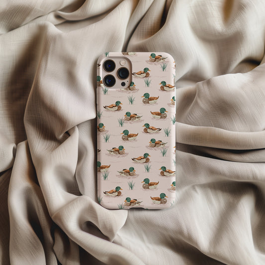 Mallard Duck Americana Rustic Tough Phone Case