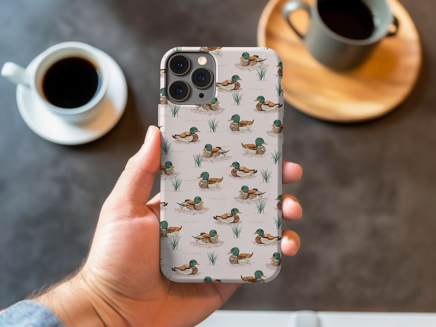 Mallard Duck Americana Rustic Tough Phone Case