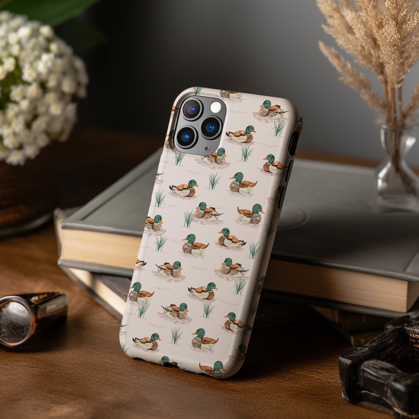 Mallard Duck Americana Rustic Tough Phone Case