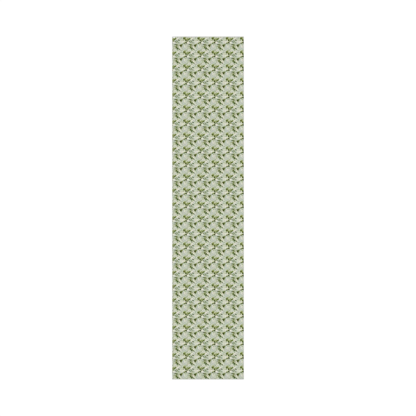 Lilly of the Valley Mint Floral Gift Wrapping Paper Sheets