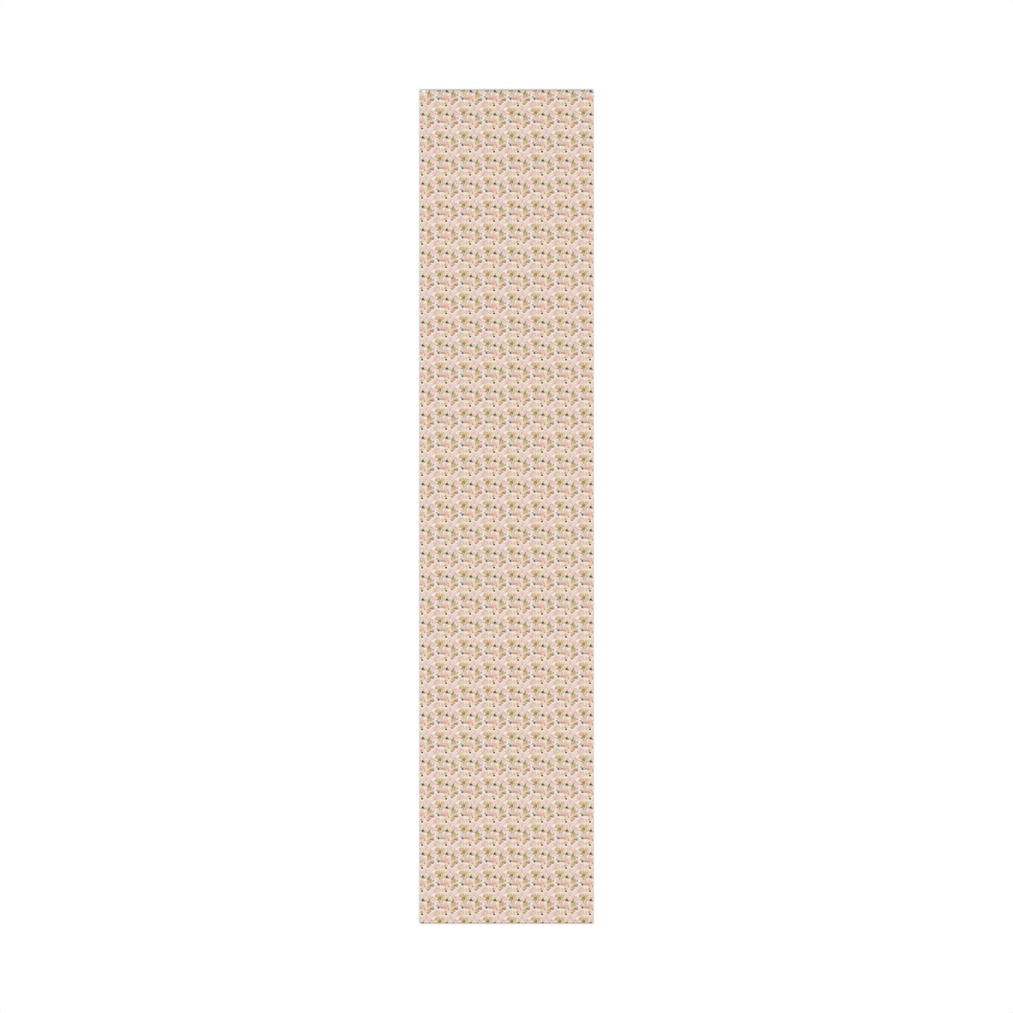 Muted Pastel Watercolor with Rich Navy Blue Dots Elegant Gift Wrapping Paper