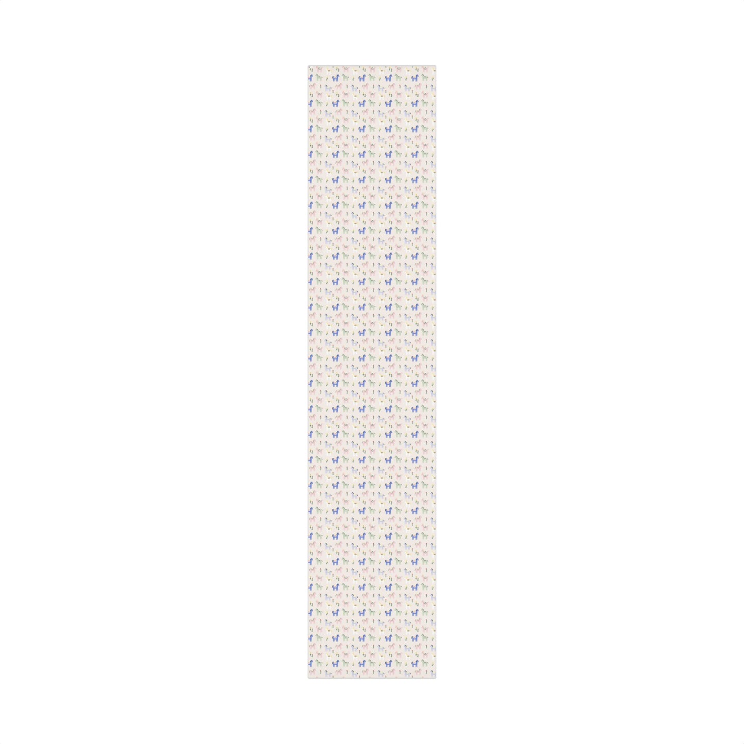 Cute Colorful Pony Horse Festive Gift Wrapping Paper