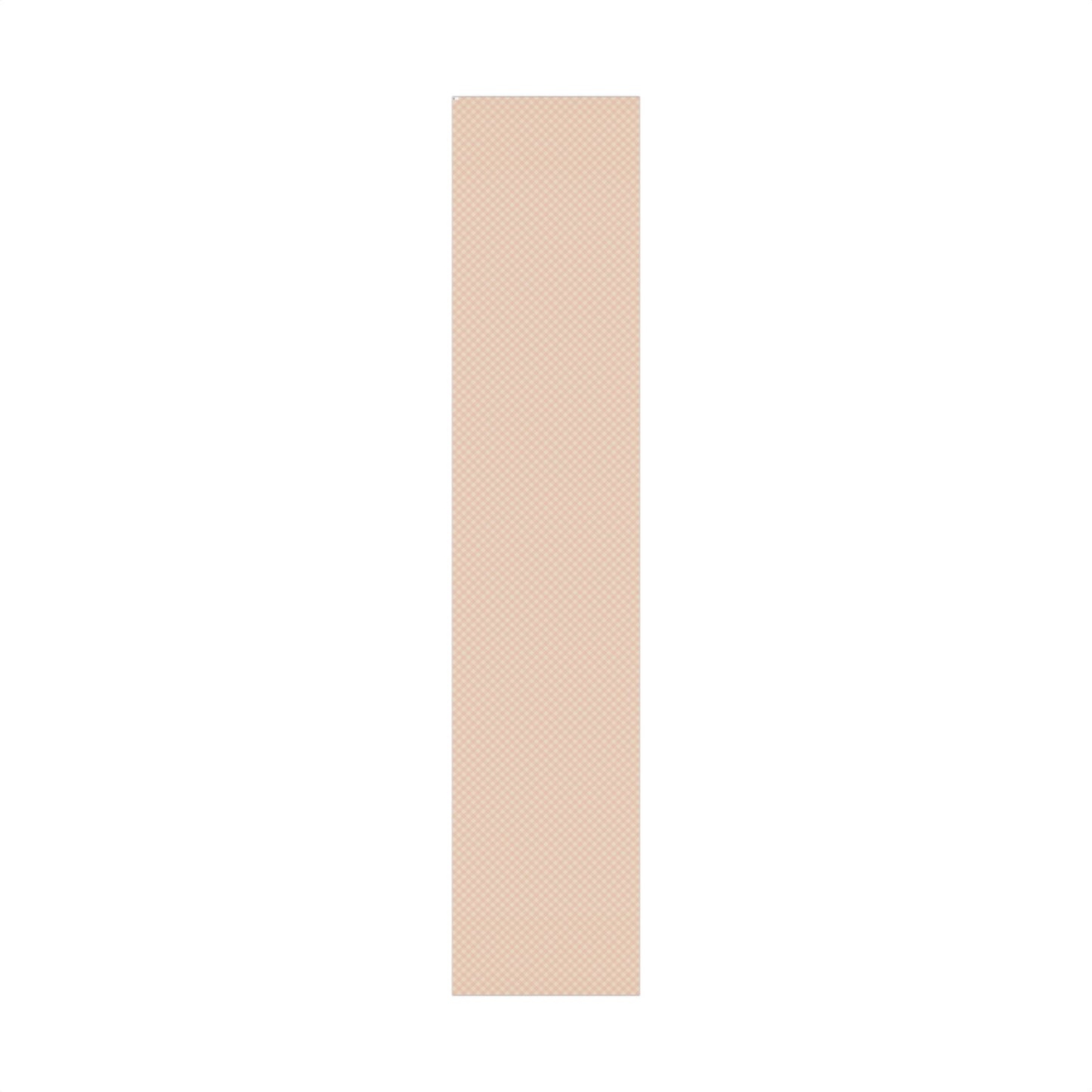 Pink Blush & Beige Windowpane, Tattersall, Gingham Plaid Gift Wrapping Paper