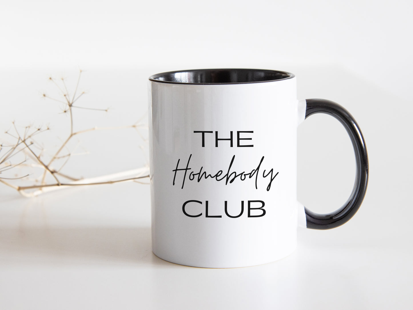 The Homebody Club Minimalist Coffee Mug