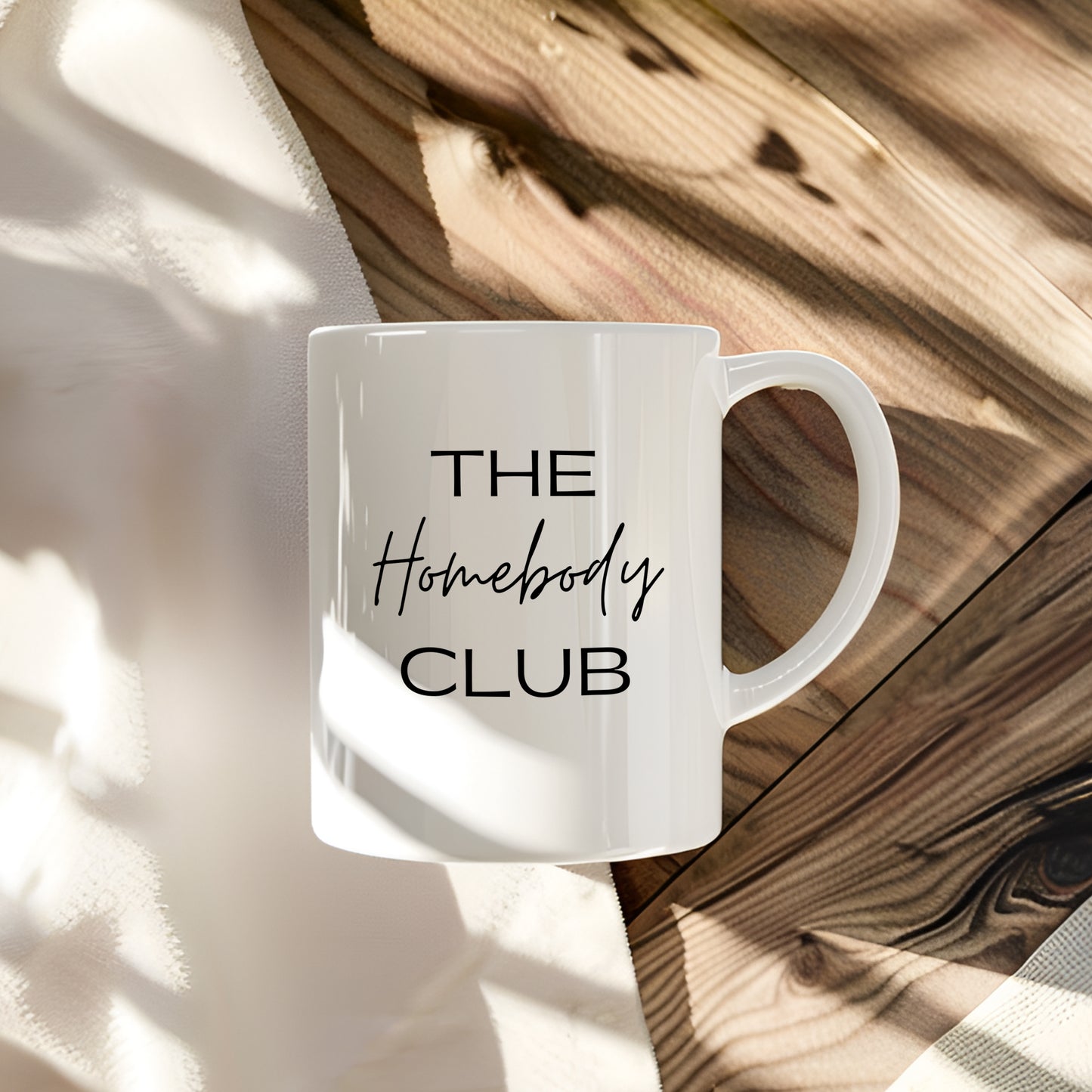 The Homebody Club Minimalist Coffee Mug