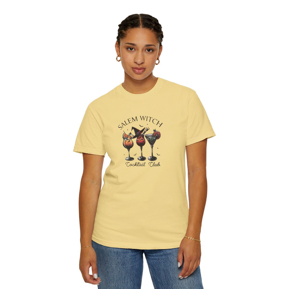 Salem Witch Cocktail Club Fall Halloween T-shirt