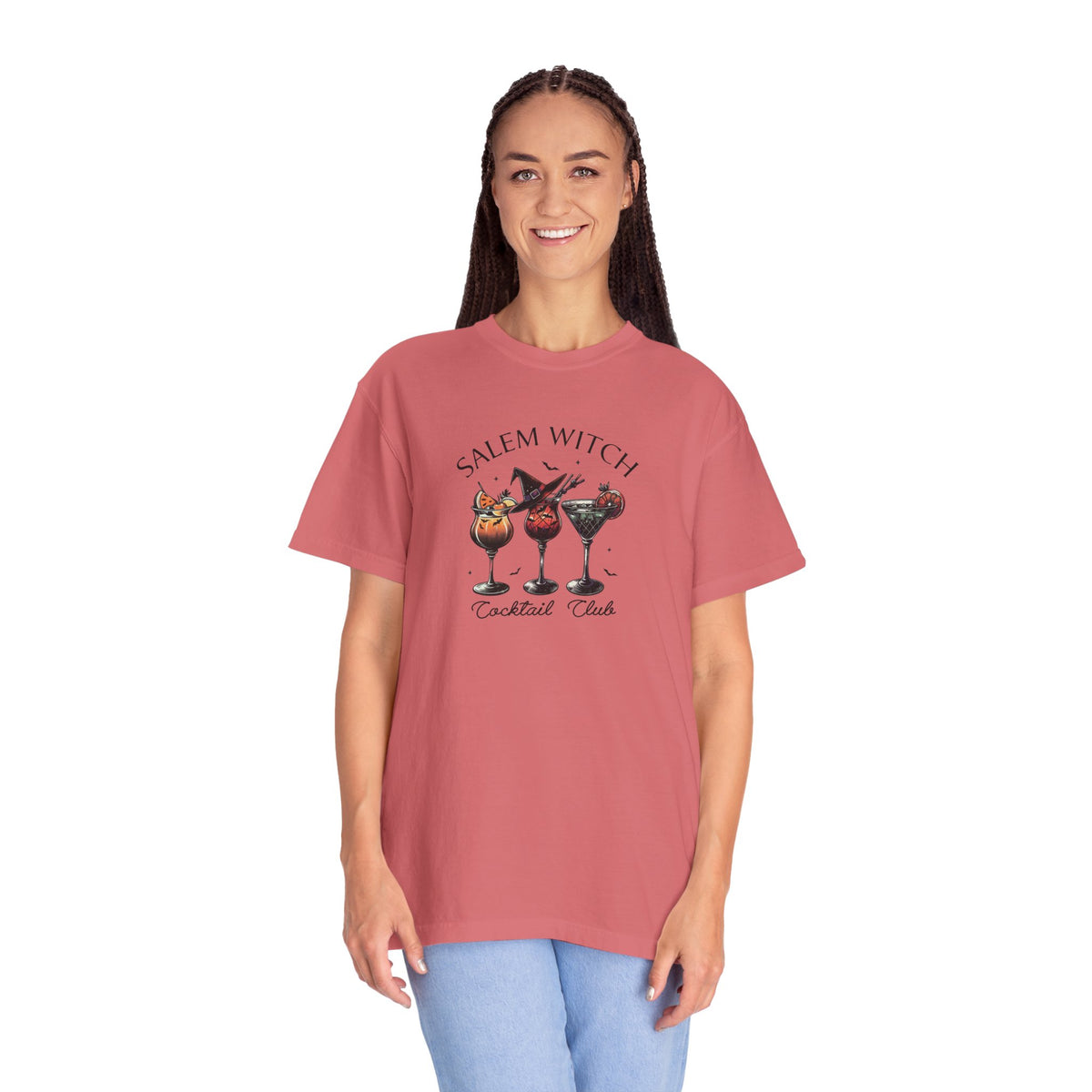 Salem Witch Cocktail Club Fall Halloween T-shirt