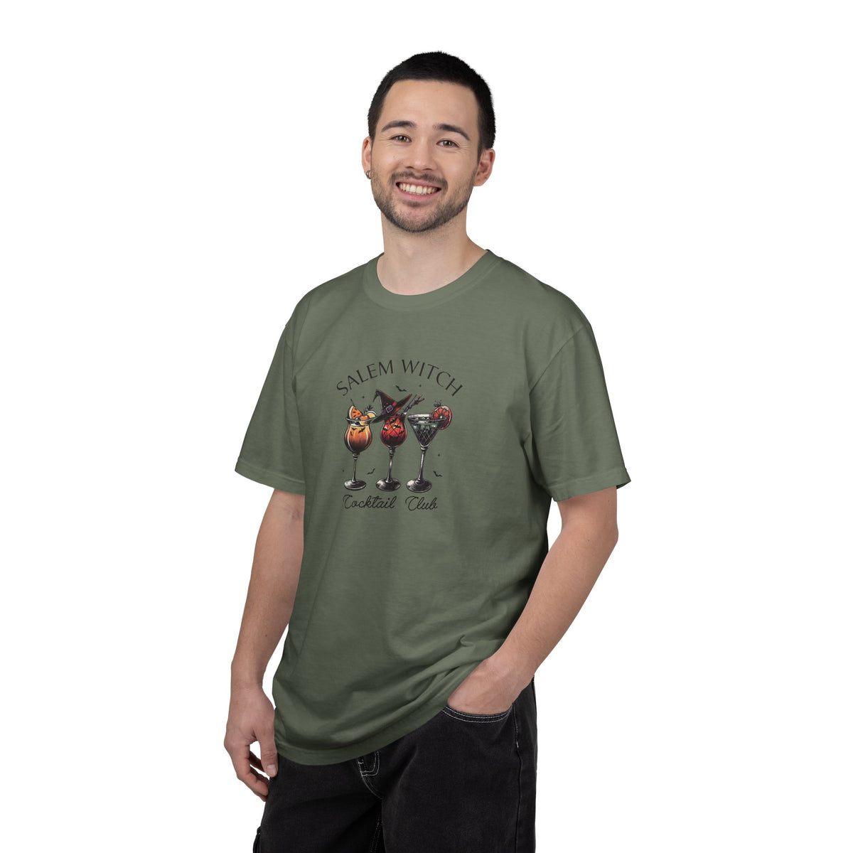 Salem Witch Cocktail Club Fall Halloween T-shirt