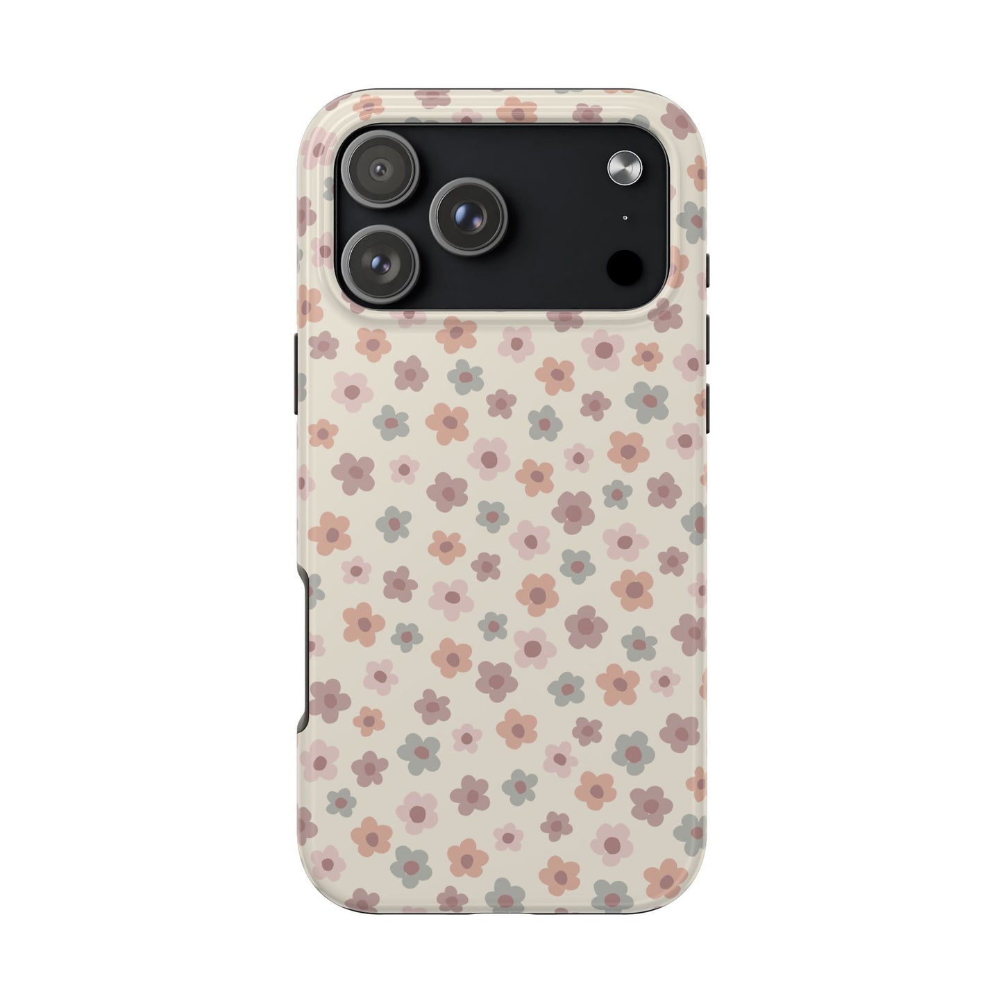 Disty Mini Pastel Floral Design Tough Phone Case