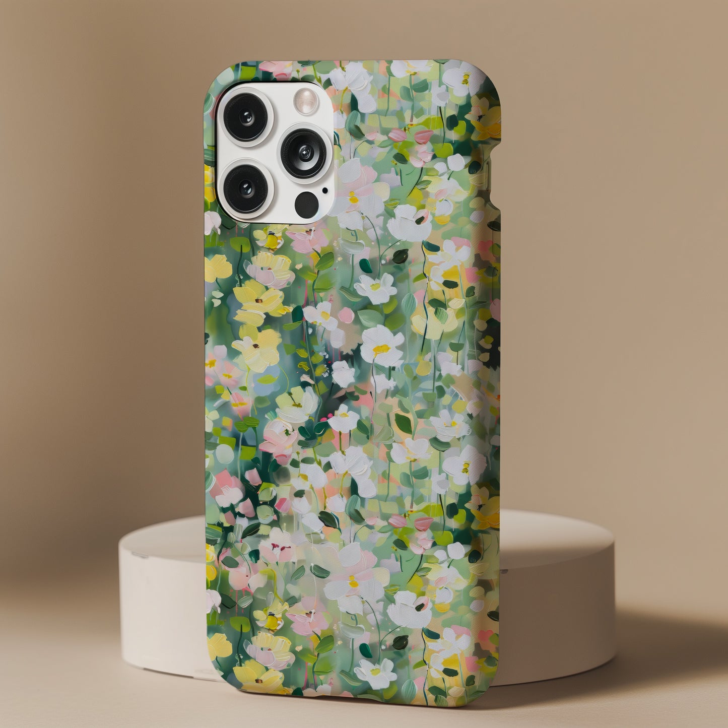 Spring Meadow Mini Flowers Impressionist Floral Tough Phone Case