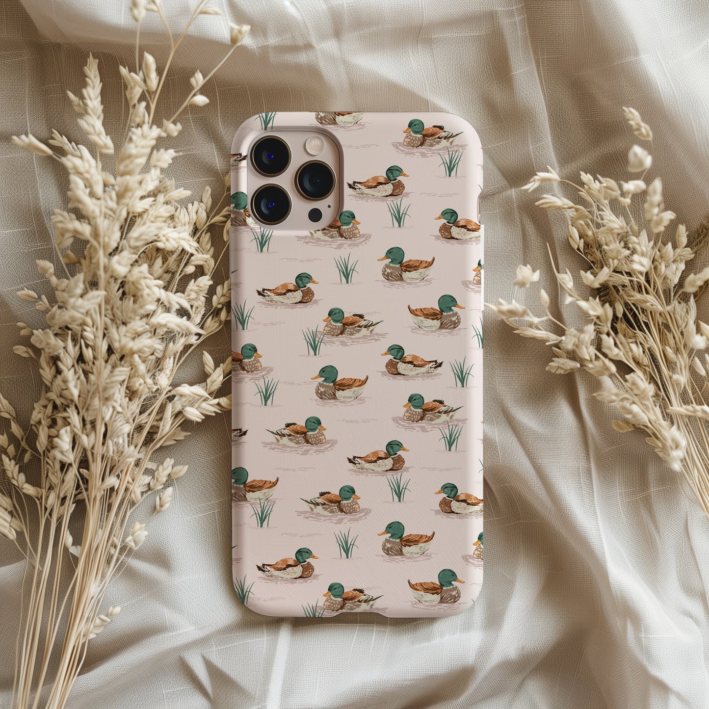 Mallard Duck Americana Rustic Tough Phone Case