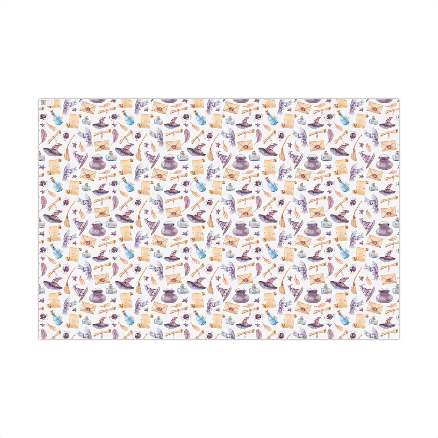Whimsical Wizards and Witches Gift Wrapping Paper Sheets