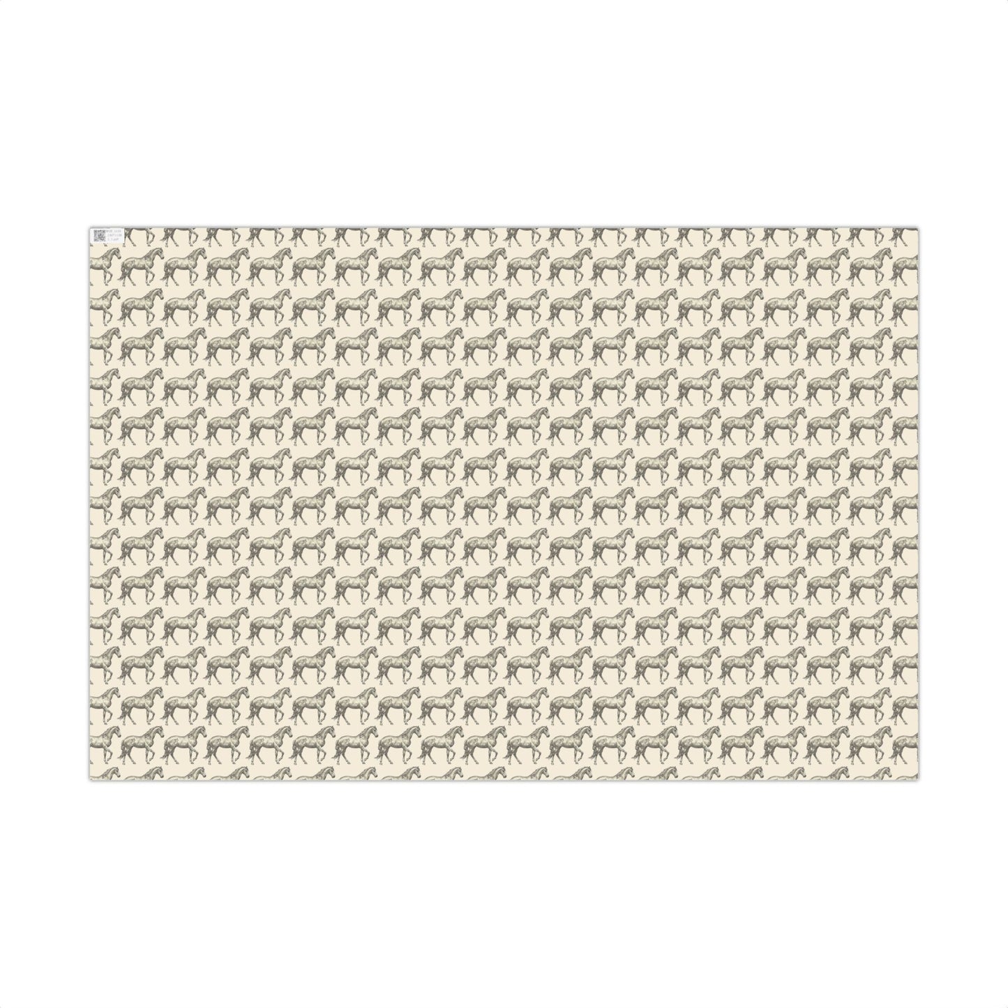 Vintage Horse Equestrian Simple Gift Wrapping Paper Sheets