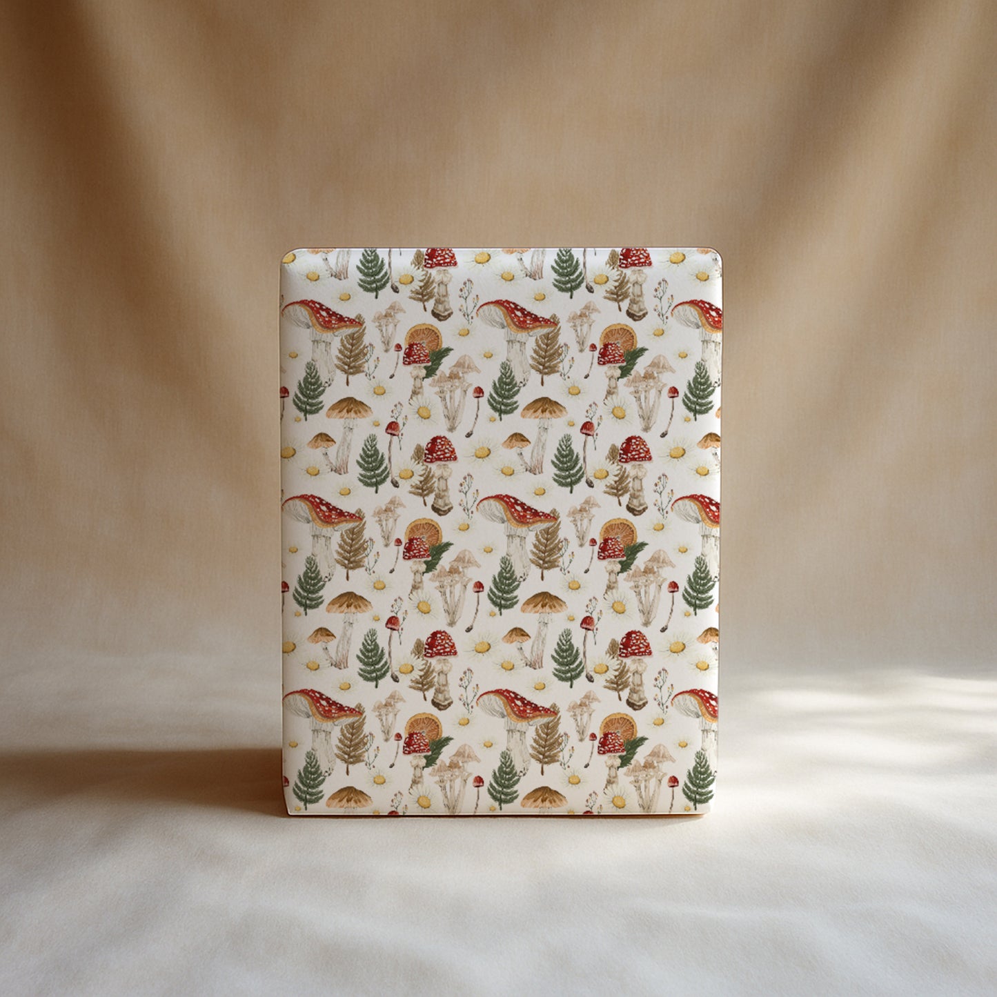 Whimsical Cottage Core Mushroom, Daisy and Fern Gift Wrapping Papers