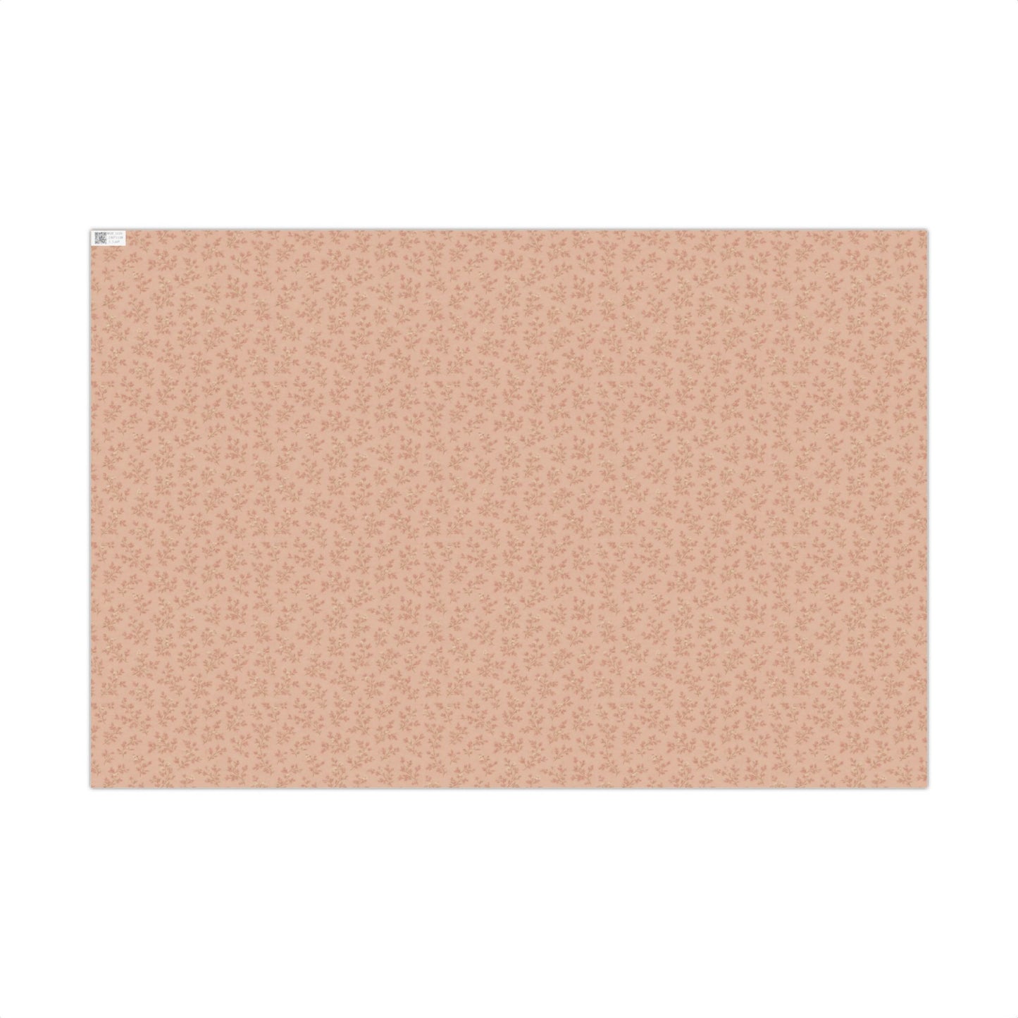 Delicate Blush and Dusty Rose Floral Pattern Gift Wrapping Papers