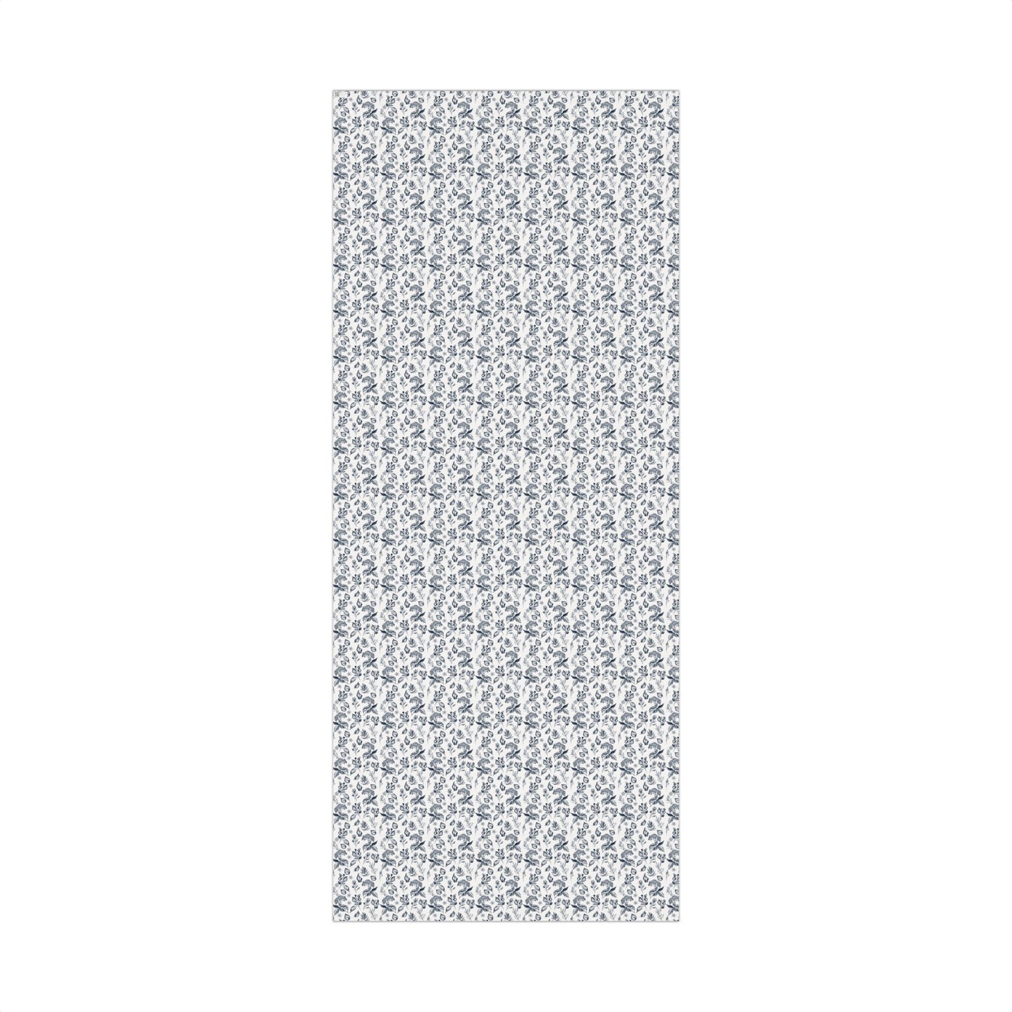 Navy Blue Foliage and Berries Elegant Gift Wrapping Papers