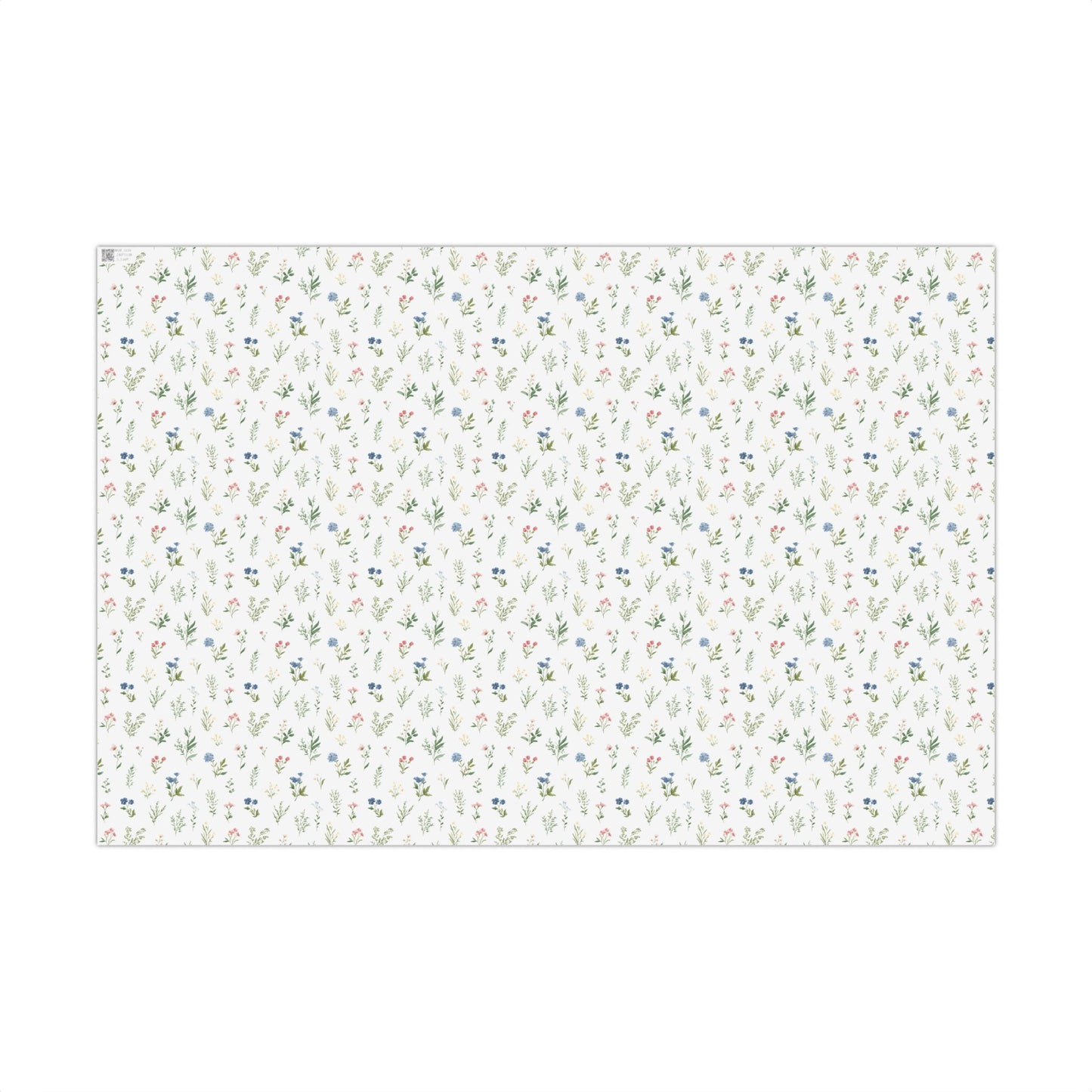 Dainty Minimalist Wildflower Gift Wrapping Papers