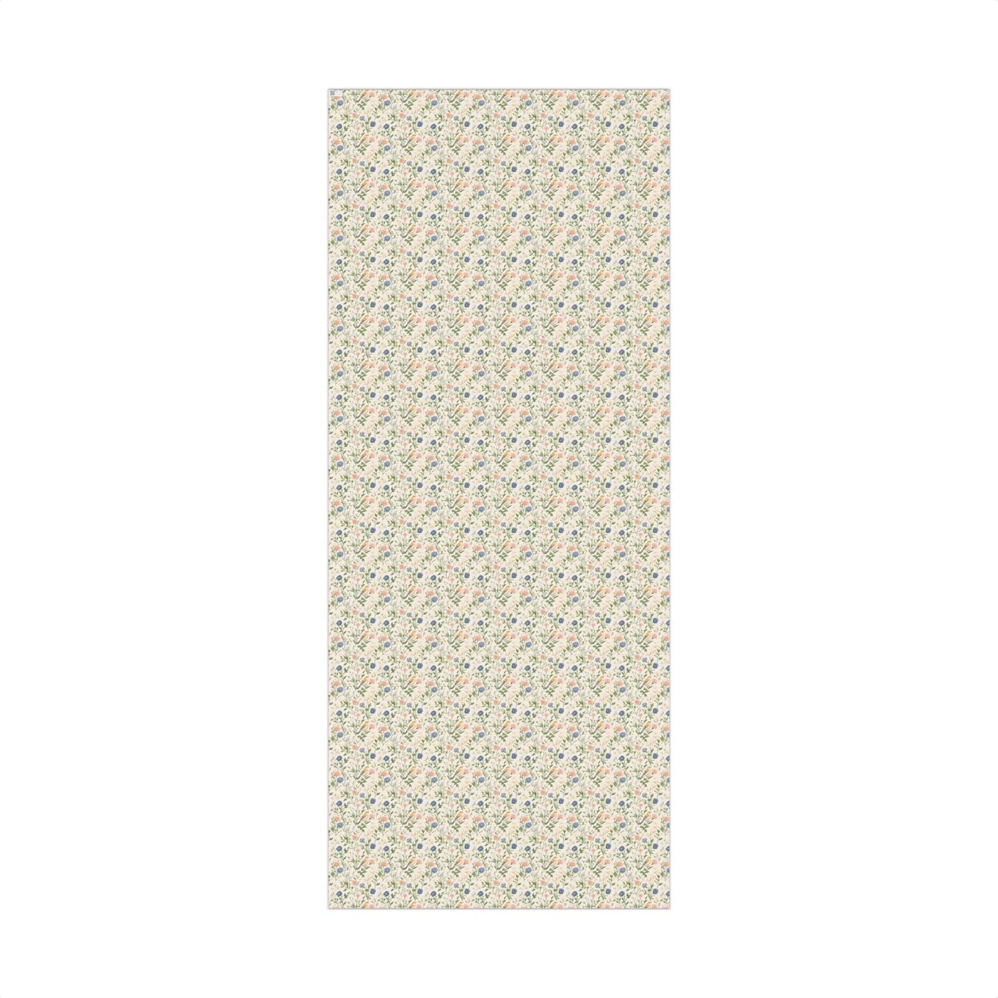 Pink and Blue Blooms with Colorful Bird Gift Wrapping Papers