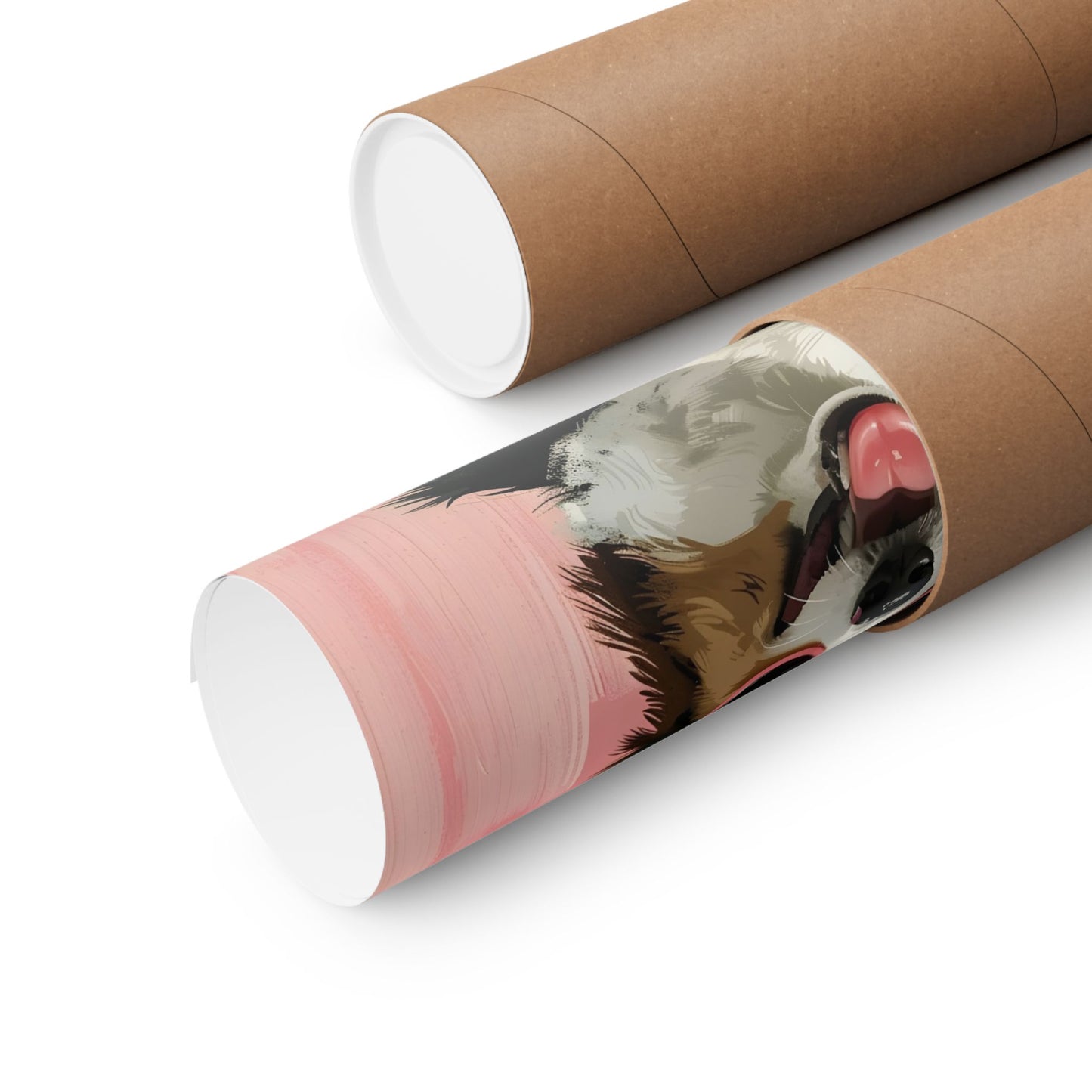 Corgi Wearing Sunglasses and Holding Cocktail Matte Vertical Poster Art Print