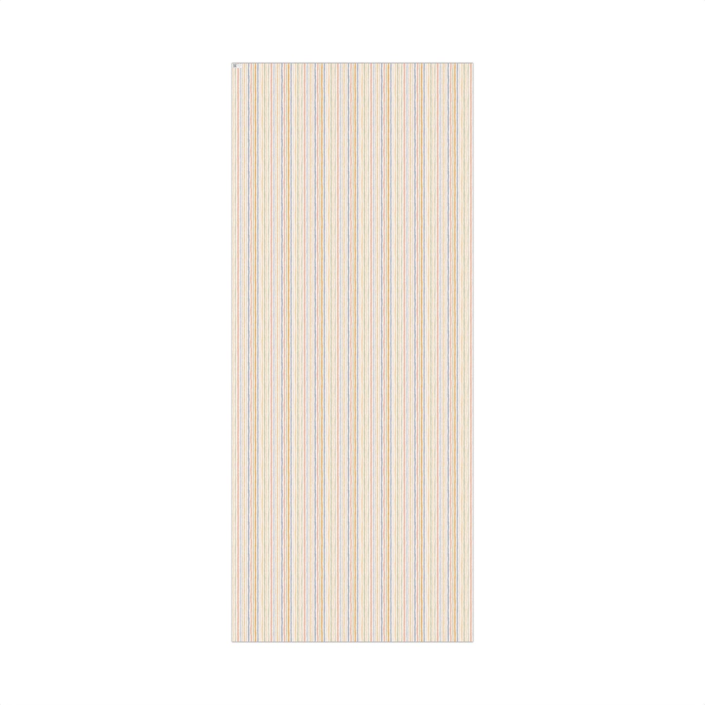 Washed Pastel Boho Messy Stripes Gift Wrapping Papers