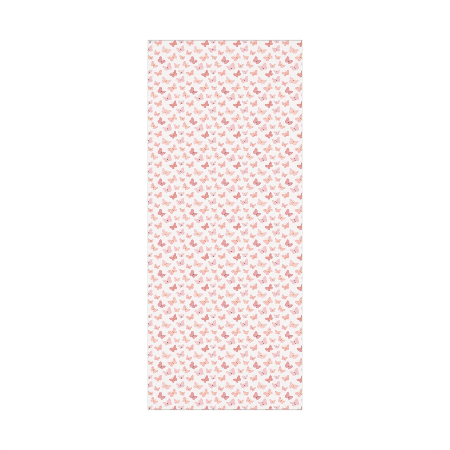 Pretty Pink Whimsical Butterfly Print Gift Wrapping Paper