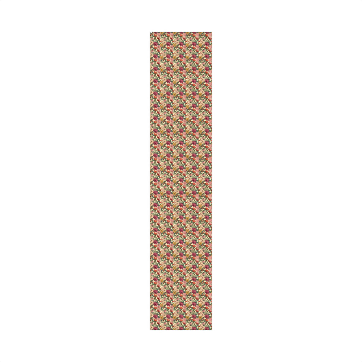 Bold Retro Colorful Floral Gift Wrapping Paper