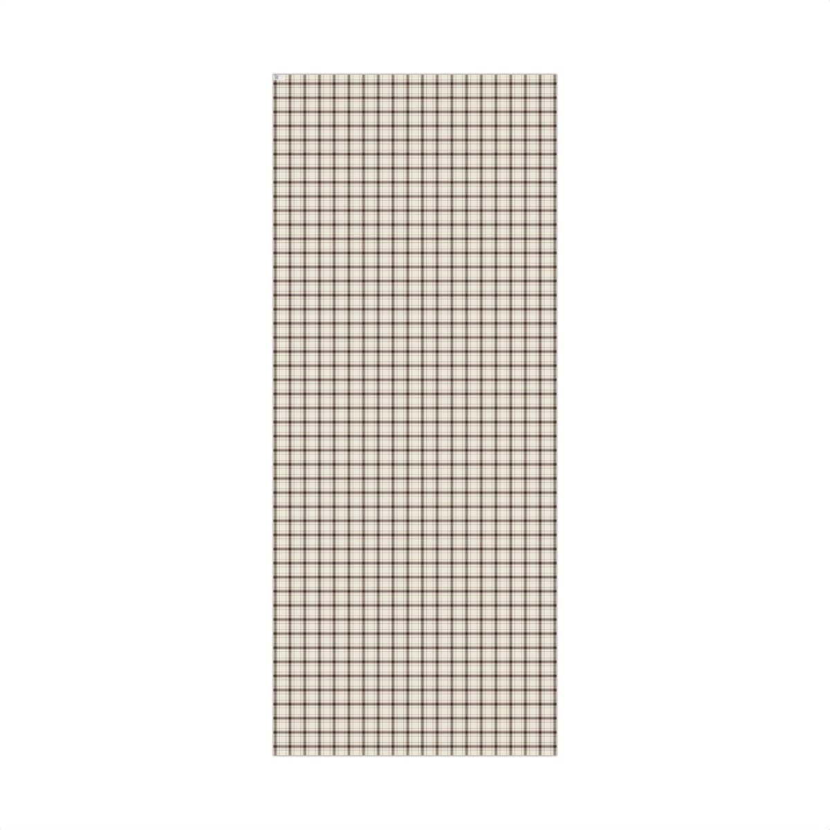 White, Red & Green Tattersall Plaid Tartan Gift Wrapping Paper