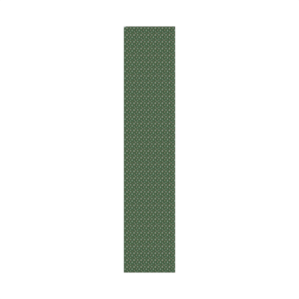 Christmas Trees with Red Ribbons Gift Wrapping Paper