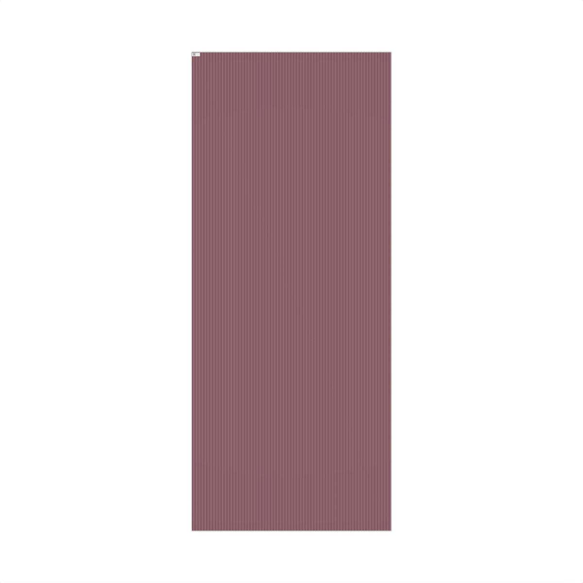 Mauve & Plum Candy Striped Gift Wrapping Paper